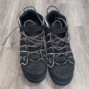 Nike Air Black Reflective Uptempo mens 14